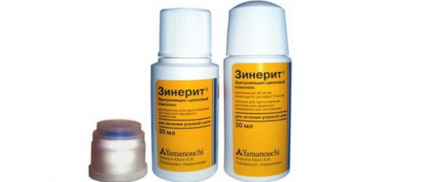 Зинерит против прыщей