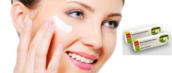 Гепариновая мазь от прыщей и следов после их